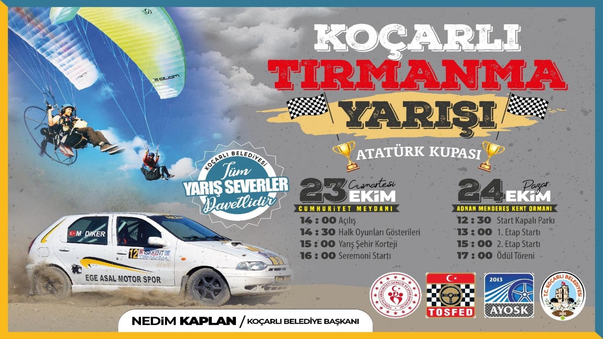 Koçarlı Tırmanma Yarışı Atatürk Kupası final etapları